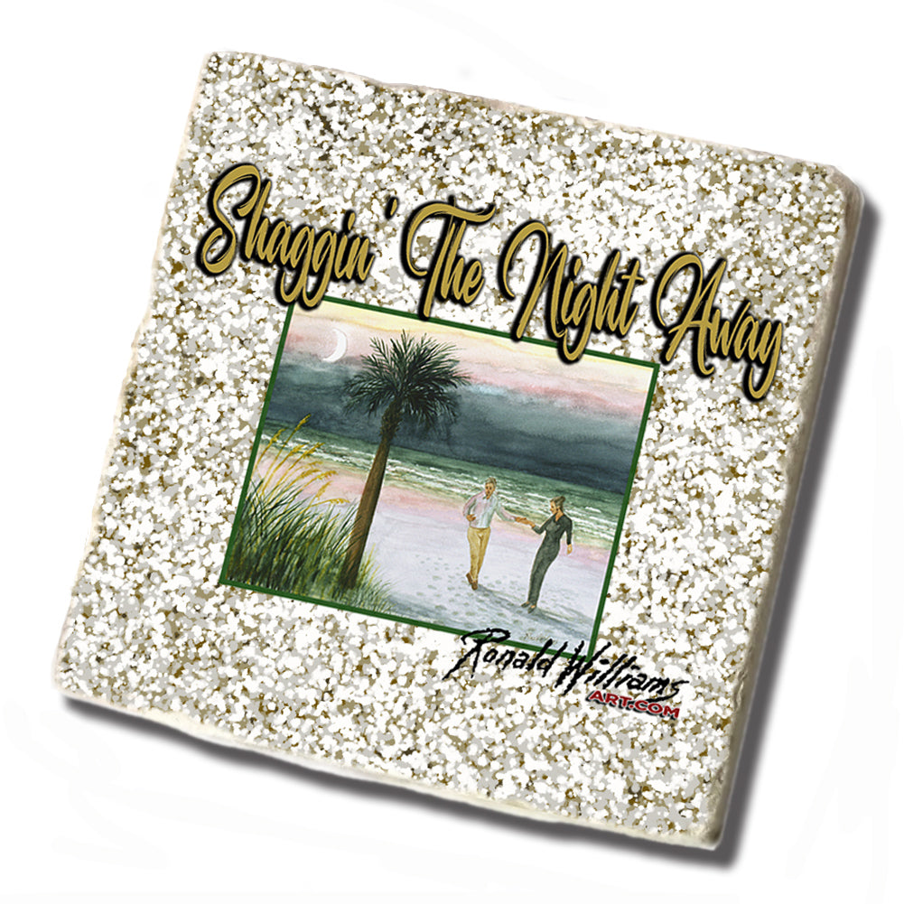 Coaster - Tumbled Tile Shaggin' The Night Away