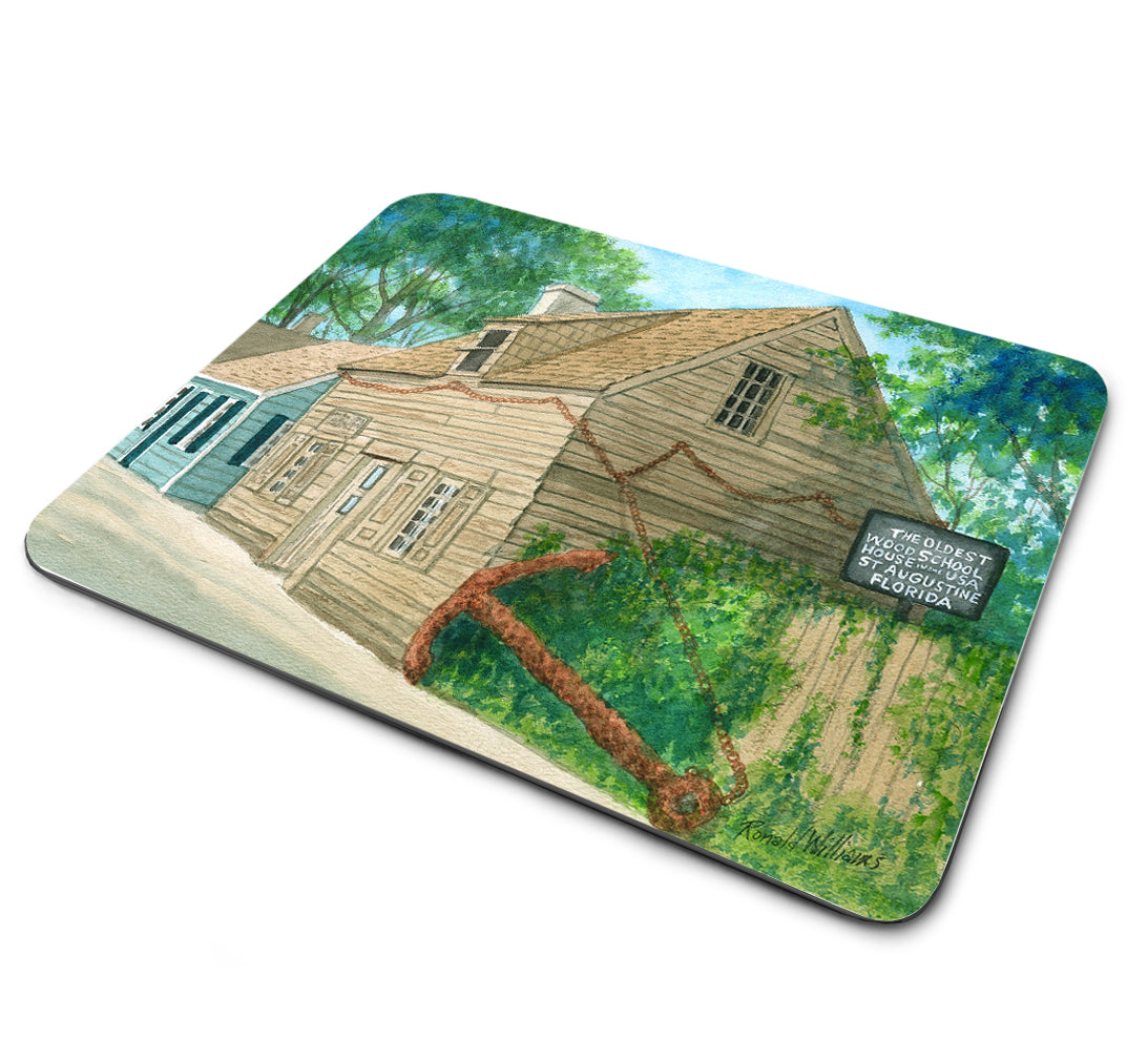 Mouse Pad - Oldest School Saint Augustine Florida