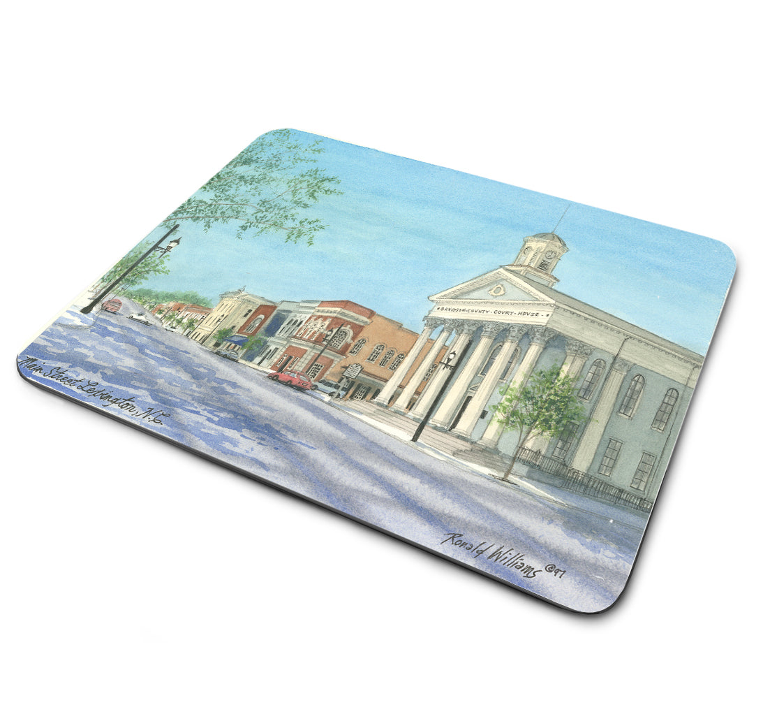 Mouse Pad - Main Street In Lexington North Carolina