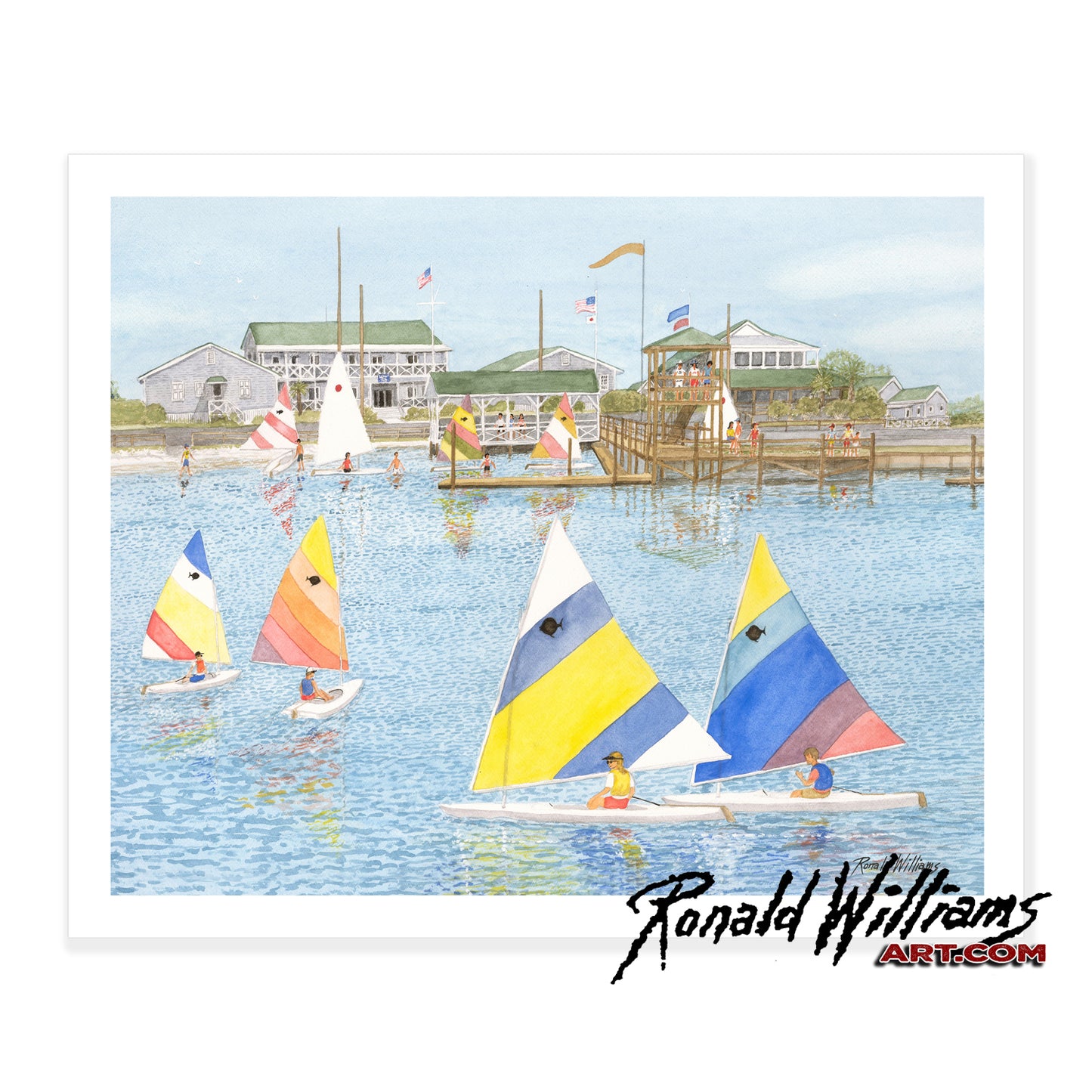 Prints - Sunfish Sail Boats