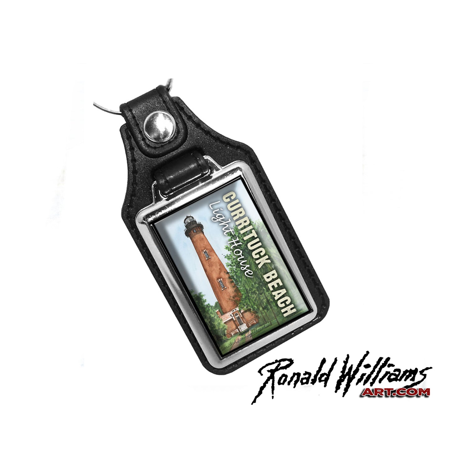 Key Ring - Historical Currituck Beach North Carolina Lighthouse