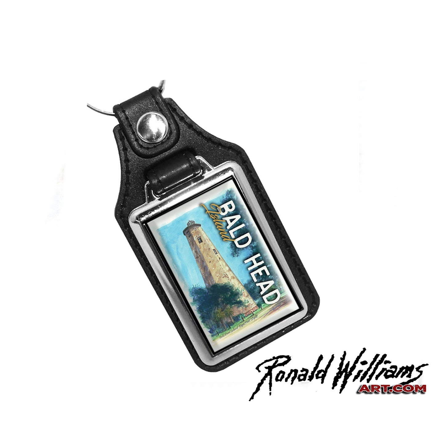 Key Ring - Bald Head Island North Carolina Historical Lighthouse