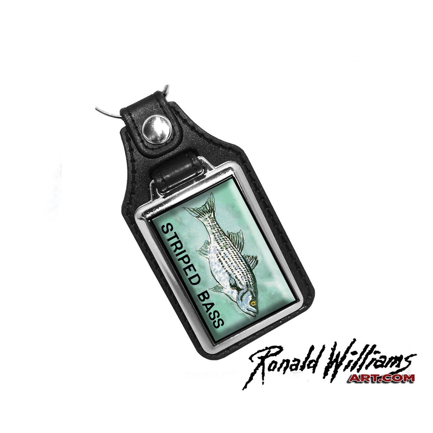 Key Ring - Atlantic Striped Bass