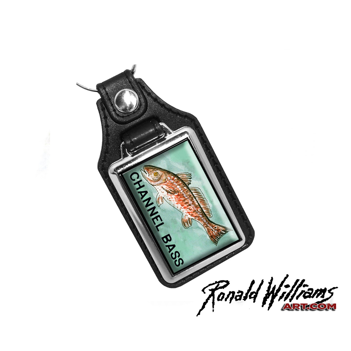 Key Ring - Atlantic Channel Bass
