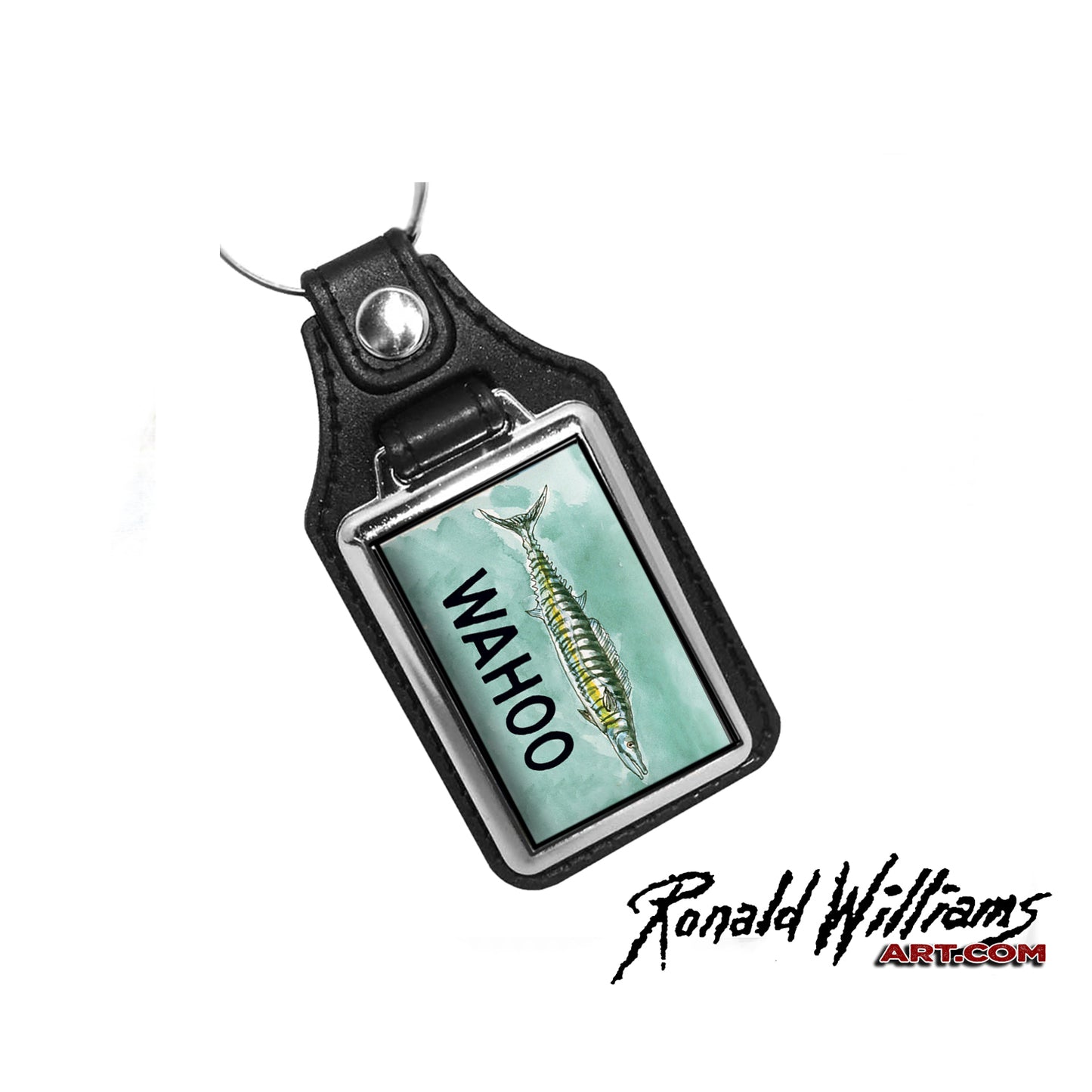 Key Ring - Atlantic Wahoo Fish
