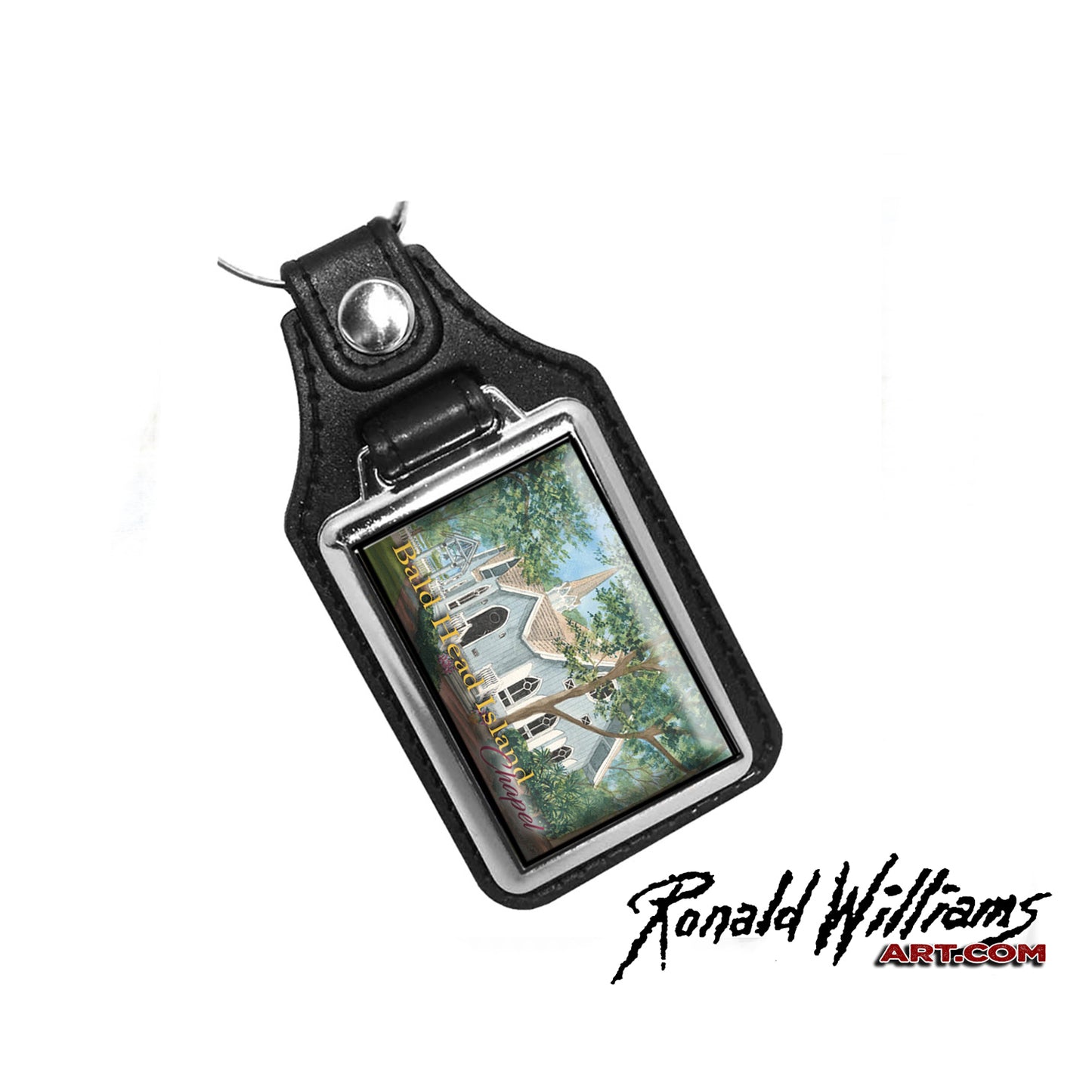 Key Ring - Bald Head Island North Carolina Chapel