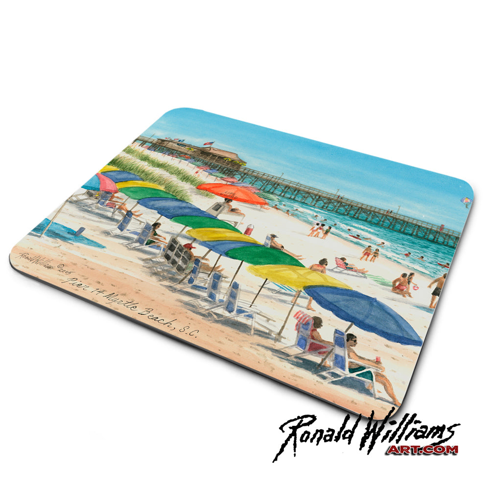 Mouse Pad - Myrtle Beach 14th Street Fishing Pier