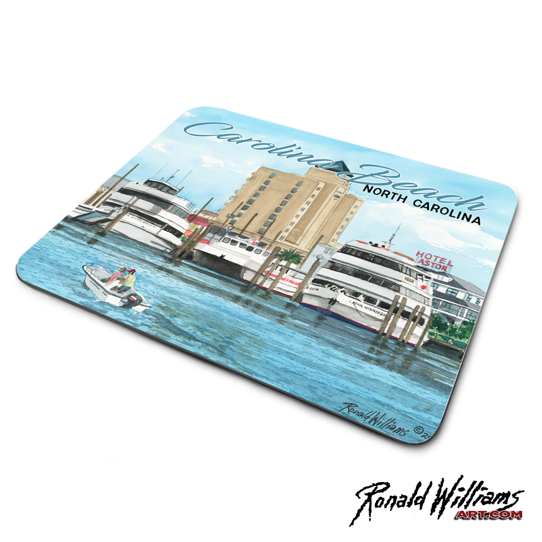 Mouse Pad - Carolina Beach North Carolina Waterfront