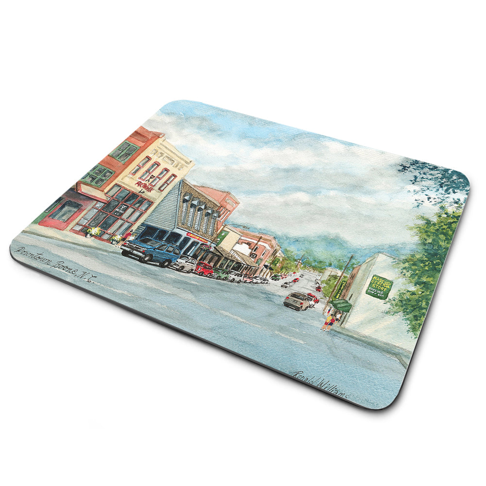 Mouse Pad - Main Street Downtown Boone North Carolina