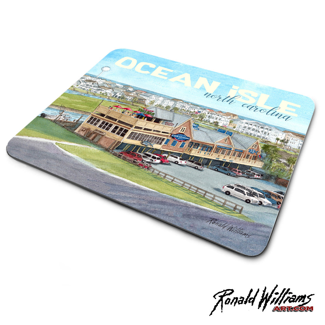 Mouse Pad - Ocean Isle North Carolina Marina