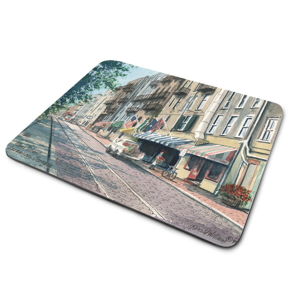 Mouse Pad - River Street Savannah Georgia