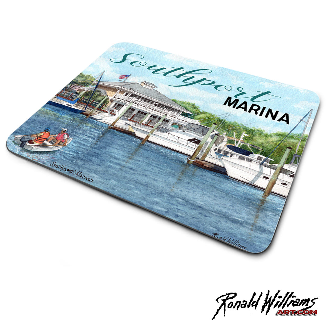 Mouse Pad - The Marina at Southport North Carolina