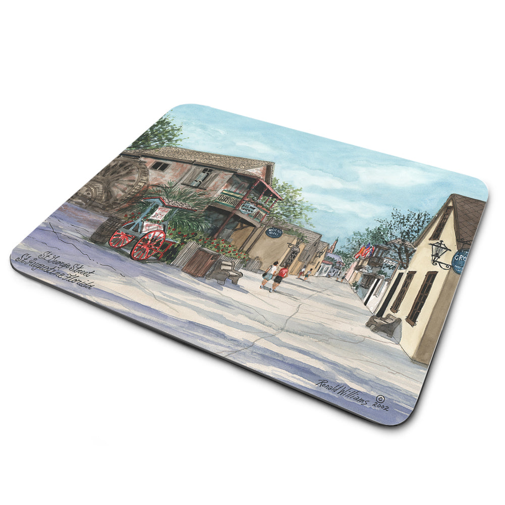 Mouse Pad - Historic St. Augustine Florida George Street