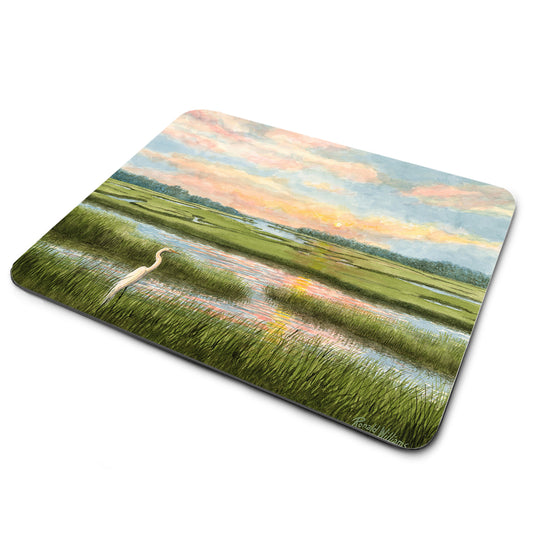 Mouse Pad - Sun Up On The Marsh