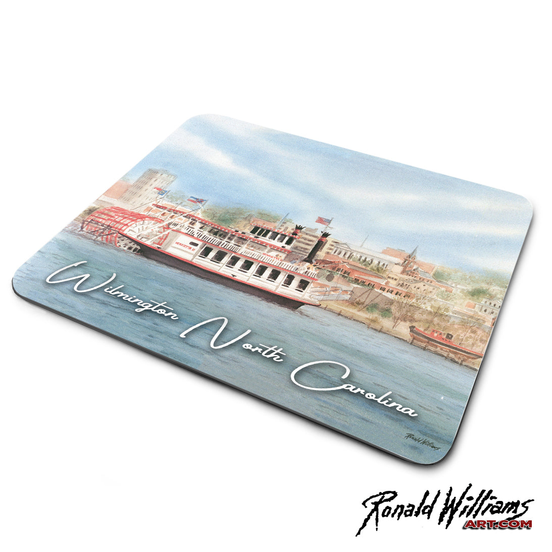 Mouse Pad - Wilmington North Carolina Henrietta River Boat