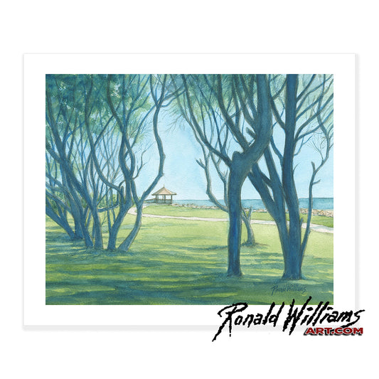 Prints - Fort Fisher Kure Beach North Carolina Waterfront