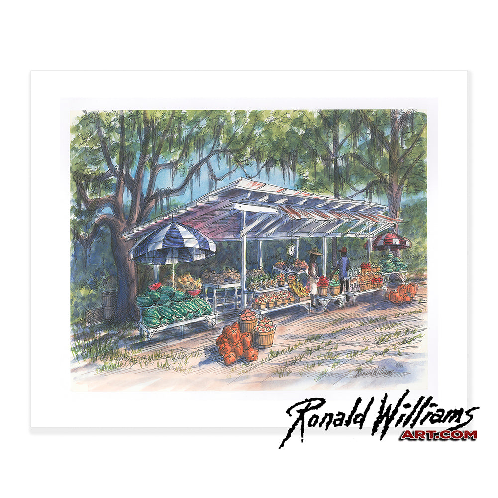 Prints - Down South Fruit Stand