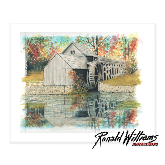 Prints - Mabry Mill Floyd County Virginia