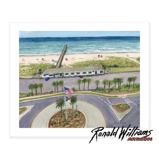 Prints - Ocean Isle North Carolina Fishing Pier