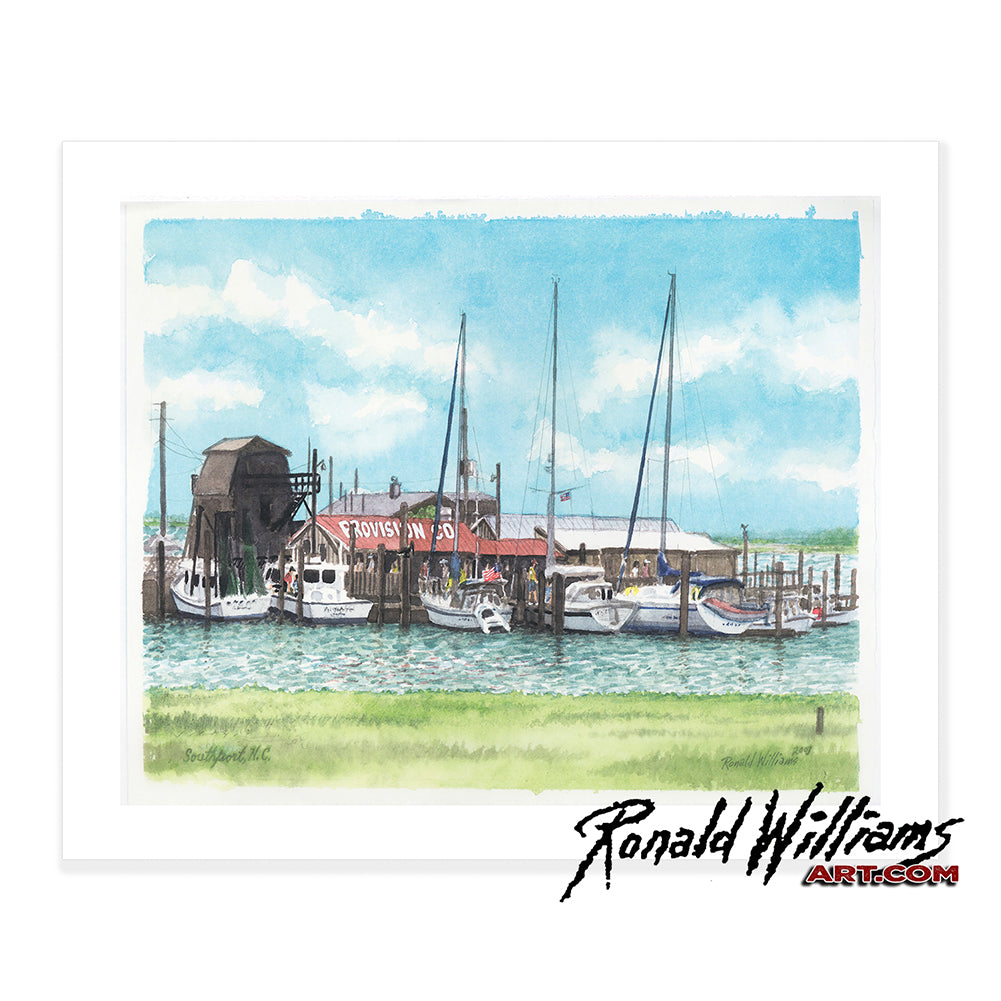 Prints - Provision Company Waterfront Southport NC