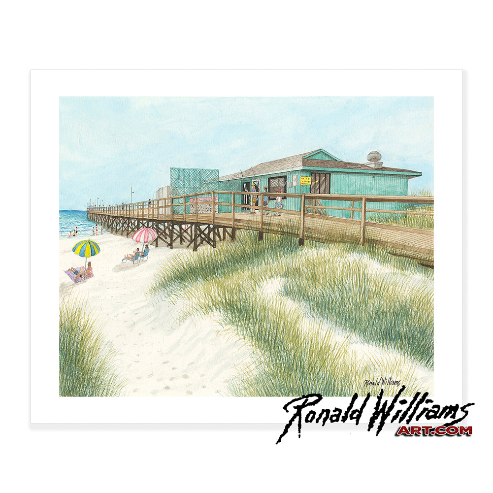 Prints - Sunset Beach Fishing Pier