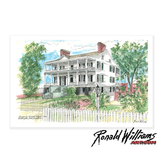 Prints - Historic Wilmington North Carolina Wright House
