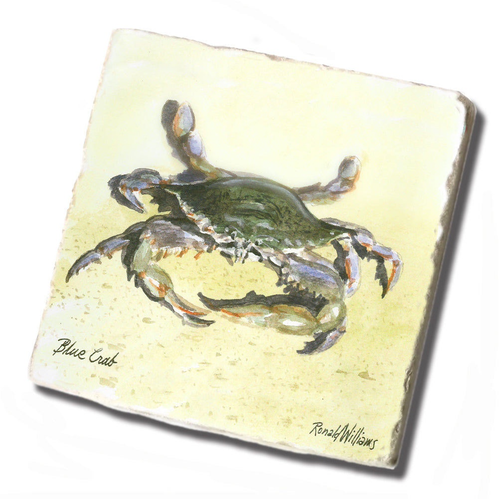 Coaster - Tumbled Tile Blue Crab