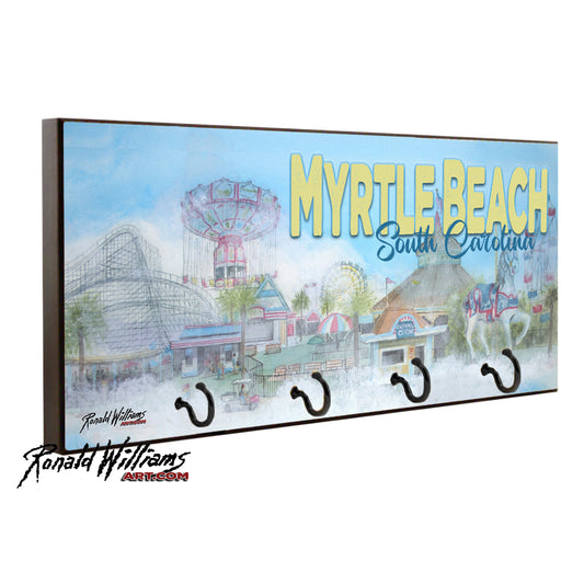 Key Hanger - Myrtle Beach Pavilion Memories Pet Leash Holder