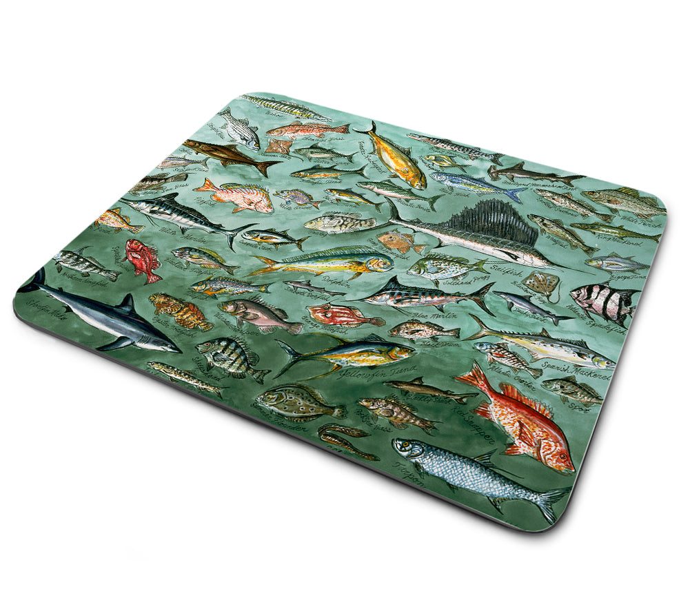 Mouse Pad - So Many Saltwater Fish So Little Time