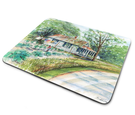 Mouse Pad - Gardening Collards Down South