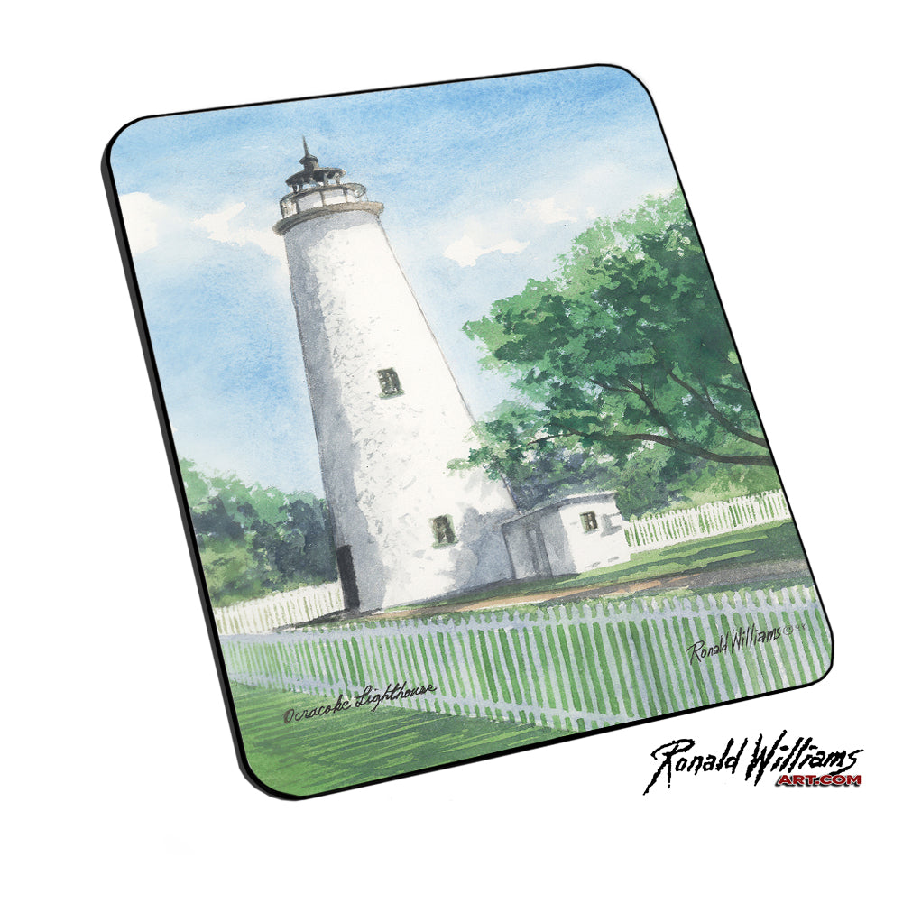 Mouse Pad - Ocracoke North Carolina Lighthouse