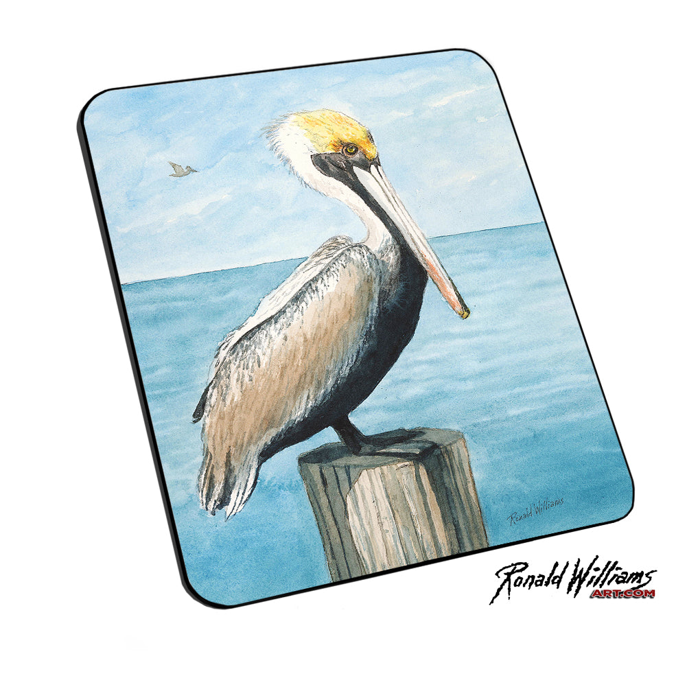 Mouse Pad - Pelican Waiting For His Meal