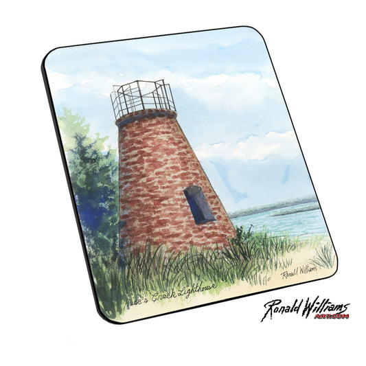 Mouse Pad - Price's Creek Lighthouse Brunswick County North Carolina