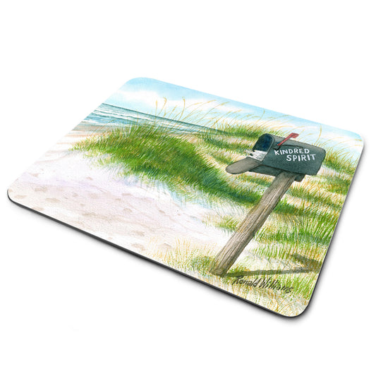 Mouse Pad - Kindred Spirits Mailbox By The Sea