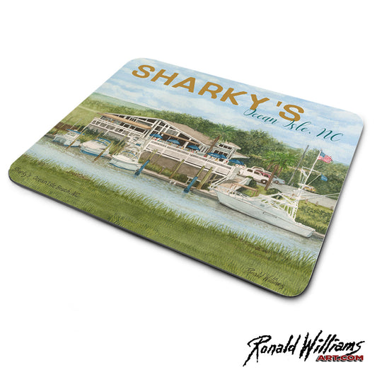 Mouse Pad - Sharky's Waterfront Ocean Isle Beach