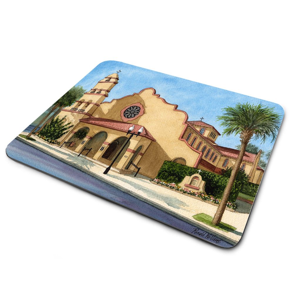 Mouse Pad - Historical Church at the Villages in Florida