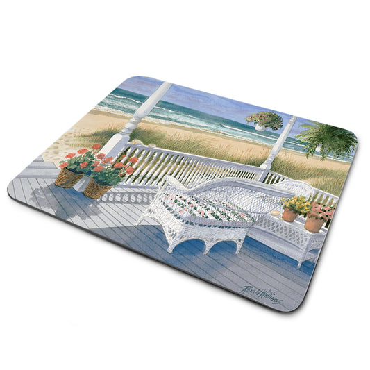 Mouse Pad - Enjoy the Beach View from the Porch