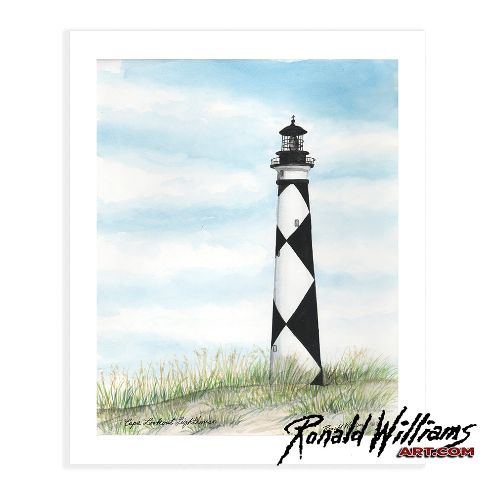 Prints - Cape Lookout North Carolina Lighthouse