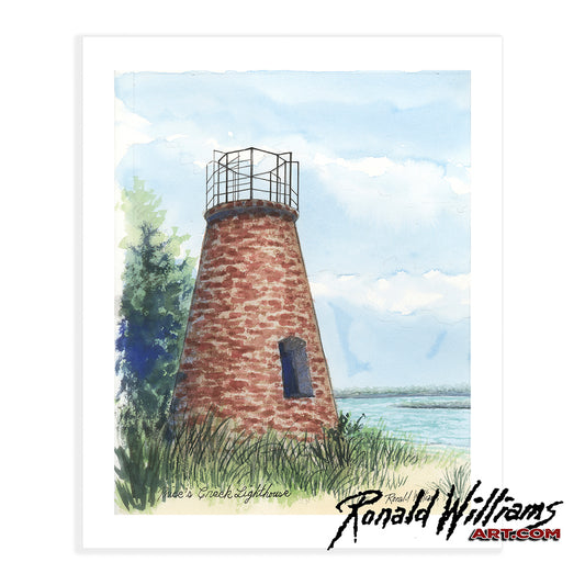 Prints - Price's Creek Lighthouse Brunswick County North Carolina
