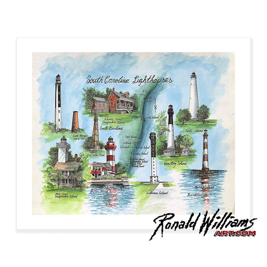 Prints - South Carolina Lighthouses
