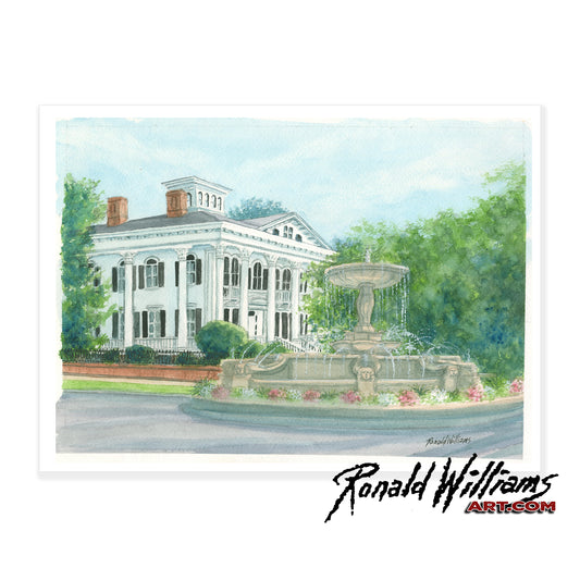 Prints - Historic Wilmington North Carolina Bellamy Mansion